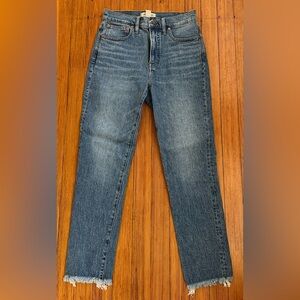 Madewell - The Perfect Vintage Jean - High Waist Straight Fit - Size 27